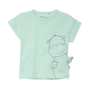MINYMO PRINTEMPS 23 BÉBÉ GARÇON T-SHIRT VERT MENTE