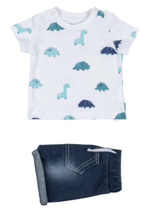 LOSAN BÉBÉ GARÇON DINOSAURE ENSEMBLE 2 PIÈCES