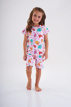 QUIMBY PRINTEMPS FILLE PYJAMA DINOSAURE