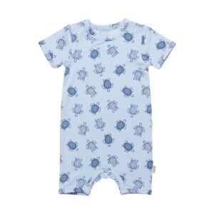 MINYMO PRINTEMPS 23 BÉBÉ GARÇON BARBOTEUSE TORTUE BLEU