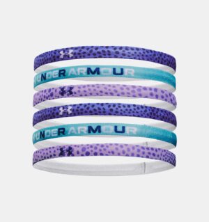 UNDER ARMOUR Bandeaux UA Graphic pour fille - lot de 6 bleu acier