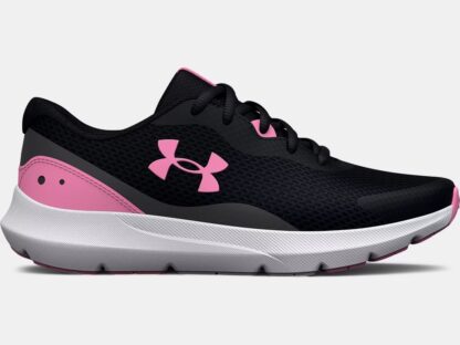 UNDER ARMOUR SOULIER DE COURSE 3.5 À 6 NOIR Junior UA Surge 3 – Image 4