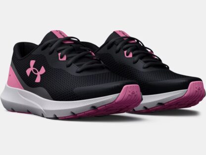 UNDER ARMOUR SOULIER DE COURSE 3.5 À 6 NOIR Junior UA Surge 3