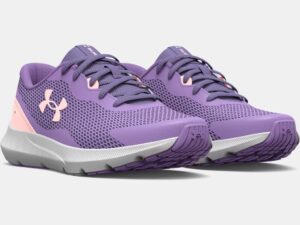 UNDER ARMOUR SOULIER DE COURSE 3.5 À 5 MAUVE Junior UA Surge 3