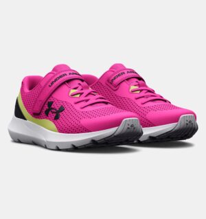 UNDER ARMOUR SOULIER DE COURSE 10.5 à 3 ROSE UA Surge 3