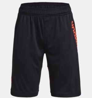 UNDER ARMOUR GARÇON Short imprimé UA Stunt 3.0 noir/orange