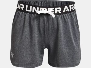 UNDER ARMOUR FILLE Short UA Play up gris foncé