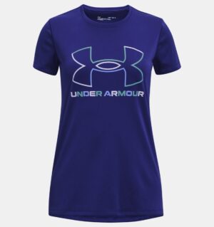 UNDER ARMOUR FILLE T-shirt UA Tech™ bleu foncé