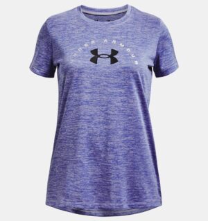 UNDER ARMOUR FILLE T-shirt UA Tech™ Twist Arch bleu/mauve