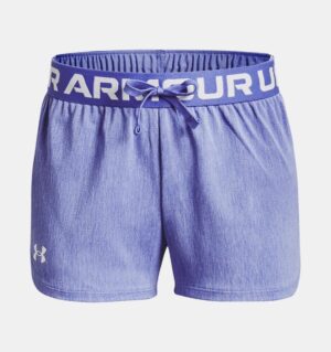 UNDER ARMOUR FILLE Short UA Play Up Twist bleu/mauve