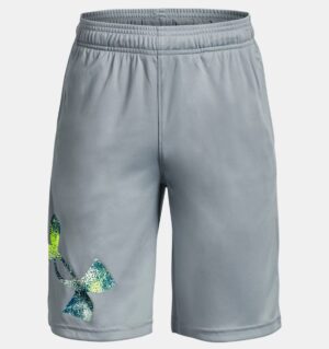 UNDER ARMOUR GARÇON Short avec logo imprimé UA Prototype 2.0 gris pâle