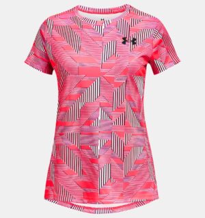 UNDER ARMOUR FILLE T-shirt avec imprimé UA Tech™ rose