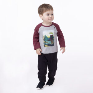 NANO AUTOMNE 23 BÉBÉ GARÇON HEURE POUR SAUTER JUMPSUIT BORDEAUX