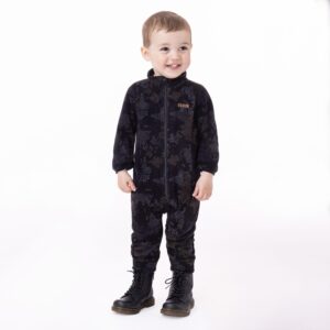 NANO AUTOMNE/HIVER 2023 ENSEMBLE DE MICROPOLAIRE NOIR (6 mois à 4 ans) EN STOCK