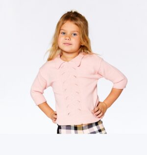 DEUX PAR DEUX AUTOMNE 2023 SAGE COMME UNE IMAGE BLOUSE ROSE (EN STOCK)