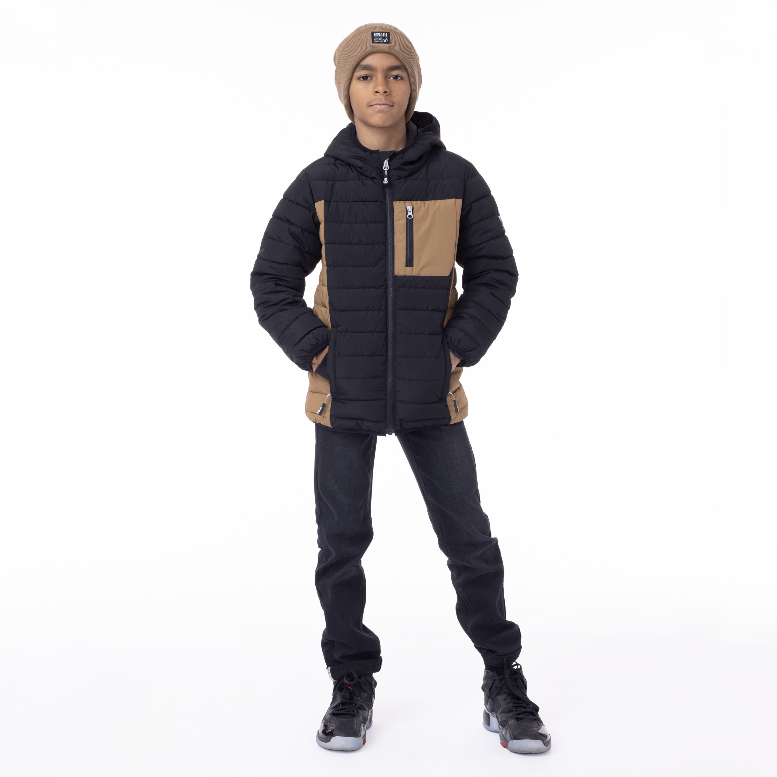 NANO AUTOMNE/HIVER MANTEAU MATELASSÉ (DOUDOUNE) TAUPE