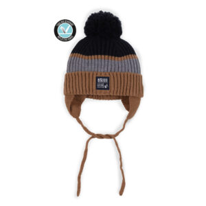 NANO HIVER TUQUE EN TRICOT SIMON TAUPE (EN STOCK)