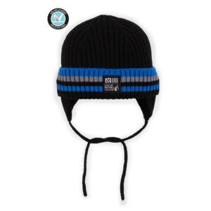 NANO HIVER TUQUE EN TRICOT MASON NOIR (EN STOCK)