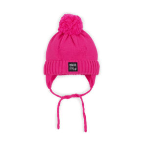 NANO 23 HIVER TUQUE EN TRICOT DOUBLÉ POLAR CYNTHIA FUSHIA (EN STOCK)