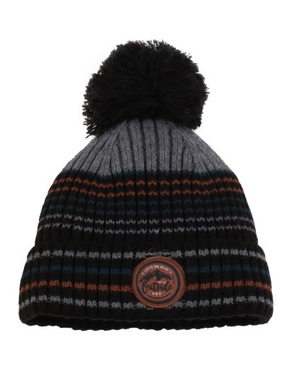 PELUCHE ET TARTINE 2023 TUQUE EN TRICOT MARINE ROBIN AVEC CORDON JUSQU’À 2/5Y – Image 2