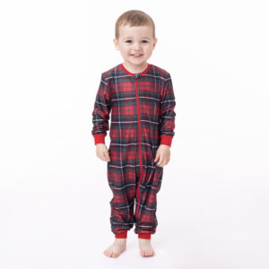NANO NOEL 23 BÉBÉ PYJAMA UNE PIÈCE CAREAUTÉ ROUGE