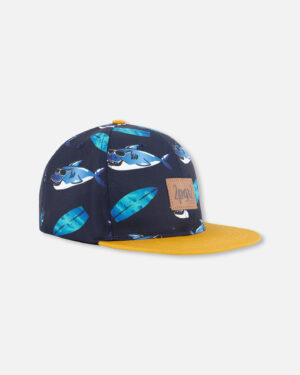 DEUX PAR DEUX PRINTEMPS 24 CASQUETTE SURF REQUINS (EN STOCK)