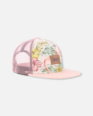 DEUX PAR DEUX PRINTEMPS 24 CASQUETTE FLAMINGO (EN STOCK)