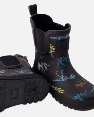 DEUX PAR DEUX PRINTEMPS 24 BOTTE DE PLUIE COURTE DINOSAURES (EN STOCK)