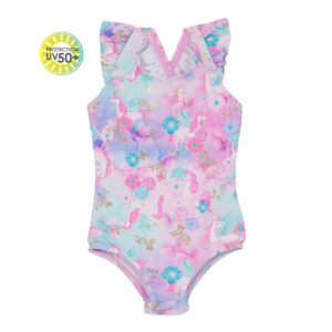 NANO ÉTÉ 24 MAILLOT FILLE LICORNE UNE PIÈCE LILAS (EN STOCK)