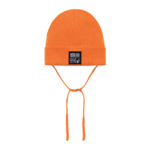 NANO PRINTEMPS 24 TUQUE BASIC AVEC CORDONS ORANGE (ETHAN) (EN STOCK)