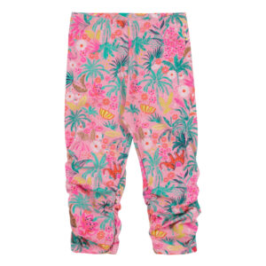 NANO ÉTÉ 24 JUNGLE ASIATIQUE LEGGING 3/4 ROSE IMPRIMÉ (EN STOCK)