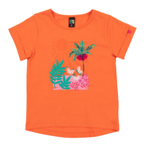 NANO ÉTÉ 24 JUNGLE ASIATIQUE T-SHIRT ORANGE (EN STOCK)