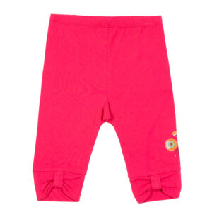 NANO ÉTÉ 24 BÉBÉ FILLE PETITE POMME D AMOUR LEGGING 3/4 ROSE (EN STOCK)