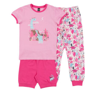 NANO ÉTÉ 24 PYJAMA 3 PIÈCES ROSE PÂLE (EN STOCK)