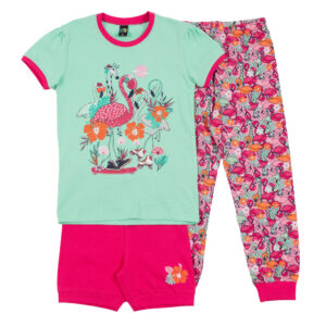 NANO ÉTÉ 24 PYJAMA 3 PIÈCES MENTHE (EN STOCK)