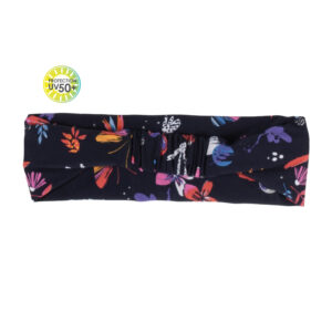 NANO ÉTÉ 24 MAILLOT FILLE FÉES ET PAPILLONS BANDEAU MARINE (EN STOCK)