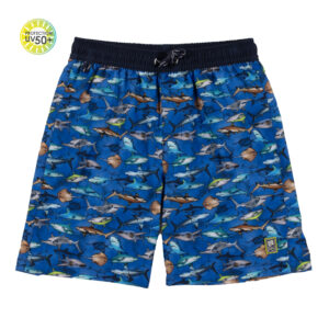 NANO ÉTÉ 24 MAILLOT GARÇON BOARDSHORTS ROYAL POISSON (EN STOCK)