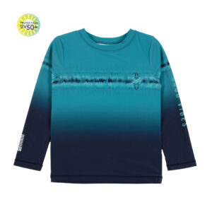 NANO ÉTÉ 24 MAILLOT GARÇON RASHGUARD TURQUOISE (EN STOCK)