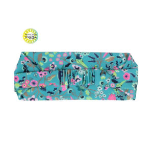 NANO ÉTÉ 24 MAILLOT FILLE OISEAUX BANDEAU MENTHE (EN STOCK)