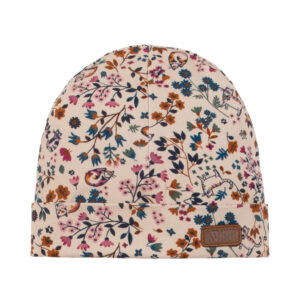 NANO PRINTEMPS 24 TUQUE EN JERSEY  BEIGE (LANA) (EN STOCK)