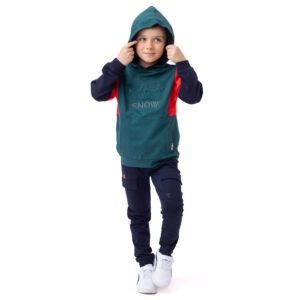 NANO AUTOMNE 24 CLUB ÉCOLE HOODIE VERT/BLEU