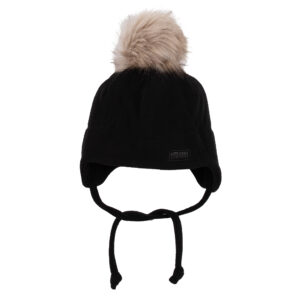 NANO AUTOMNE/HIVER 25 MICROPOLAIRE TUQUE NOIR (AVEC CORDON) EN STOCK