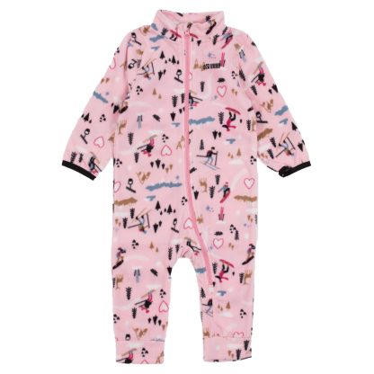 NANO AUTOMNE/HIVER 24 ENSEMBLE DE MICROPOLAIRE ROSE PÂLE (6 mois à 4 ans) – Image 4