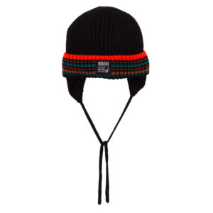 NANO HIVER 24 TUQUE TRICOT DOUBLÉ POLAR NOIR CHRIS