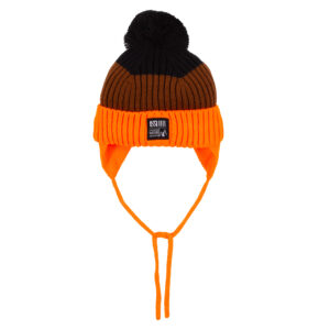 NANO HIVER 24 TUQUE TRICOT DOUBLÉ POLAR ORANGE LUKE