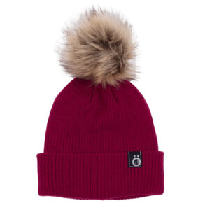 SNO HIVER 24 TUQUE À POMPON MAGENTA
