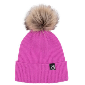 SNO HIVER 24 TUQUE À POMPON ROSE
