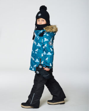 DEUX PAR DEUX HIVER 24 HABIT DE NEIGE DEUX PIÈCES LOUP