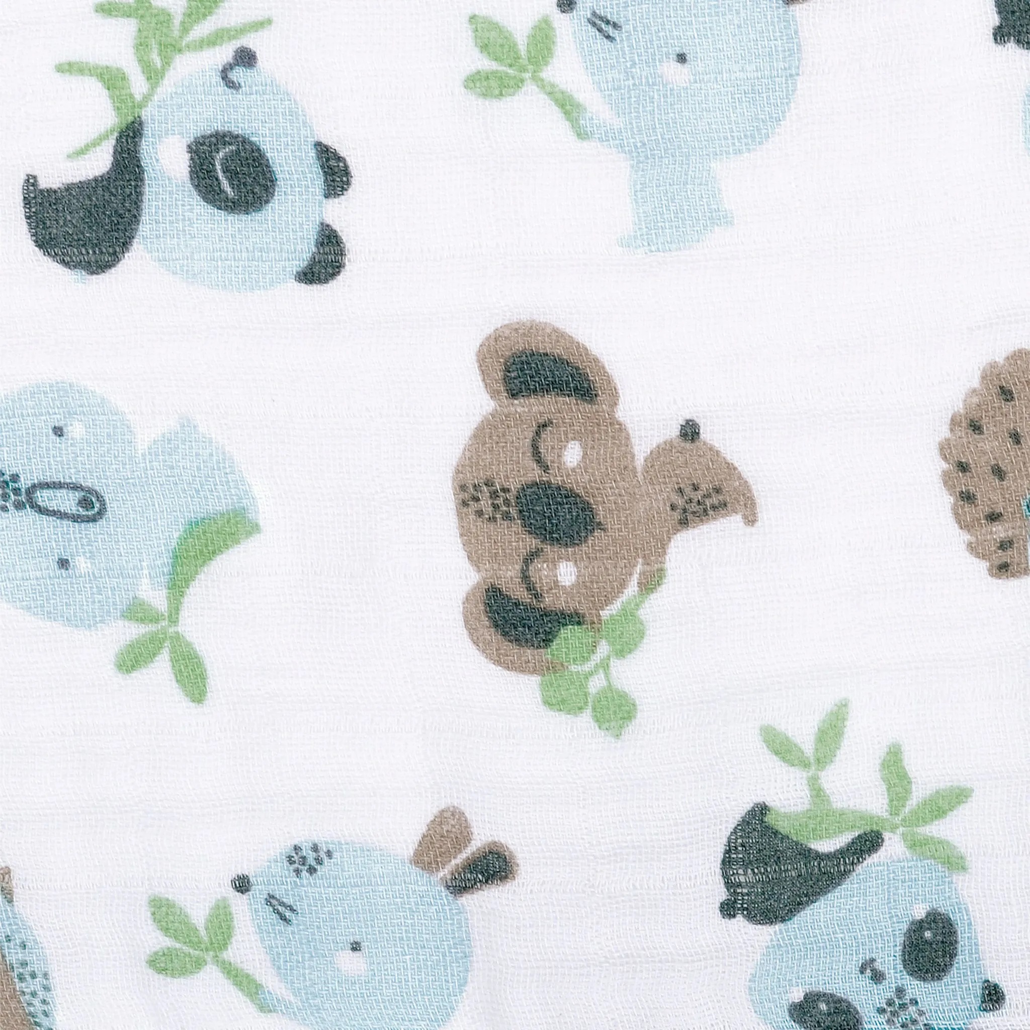 PERLIMPINPIN Couverture mousseline coton PANDA ET KOALA – Image 2