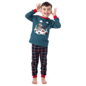 NANO NOEL 24 PYJAMA VERT FOREST
